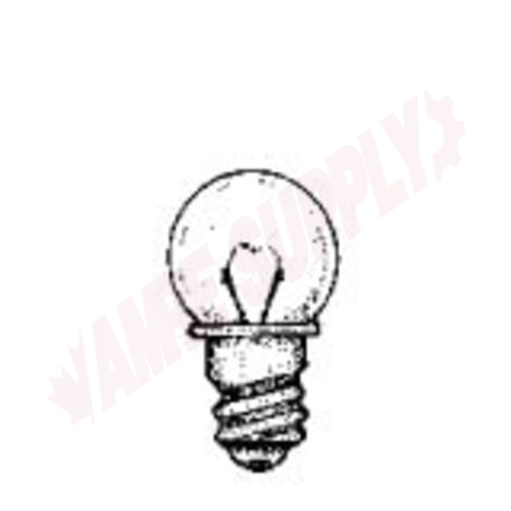 Photo 1 of 50385 : 2.5W E10 Incandescent Lamp, Clear