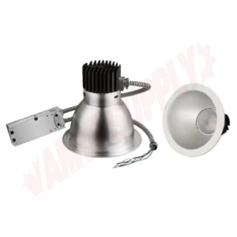 Photo 1 of 64978 : Standard Lighting 8 Round LED Commercial Downlight, 27W, 3500K, Silver