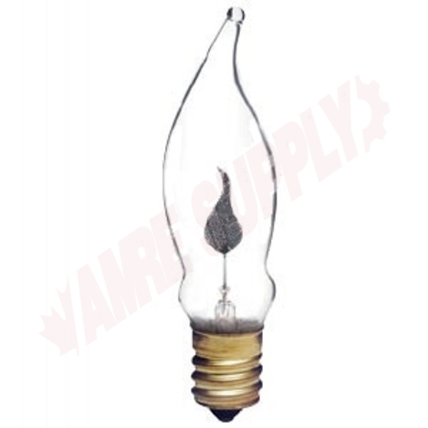 Photo 1 of 14450 : 3W CA4.5 Incandecent Flicker Flame Lamp, Clear