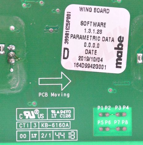 Photo 10 of WS01A02901 : GE WS01A02901 Range LED Encoder Board