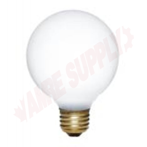 Photo 1 of 50196S : 25W G25 Incandecent Lamp, White