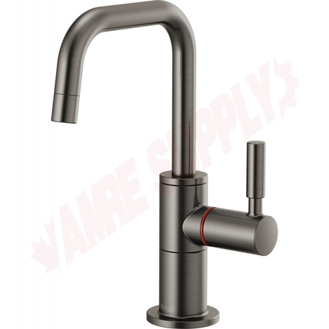 Photo 1 of 61365LF-H-SL : Brizo SOLNA Instant Hot Faucet with Square Spout, Luxe Steel