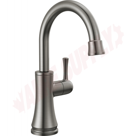 Photo 1 of 1920-KS-DST : Delta Transitional Beverage Faucet, Black Stainless