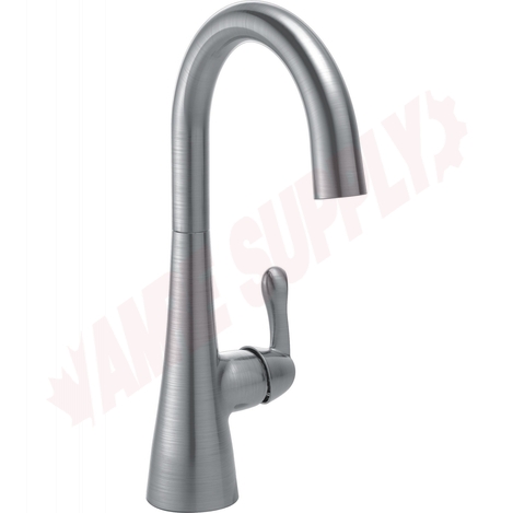 Photo 1 of 1953LF-AR : Delta Single Handle Bar/Prep Faucet, Arctic Stainless