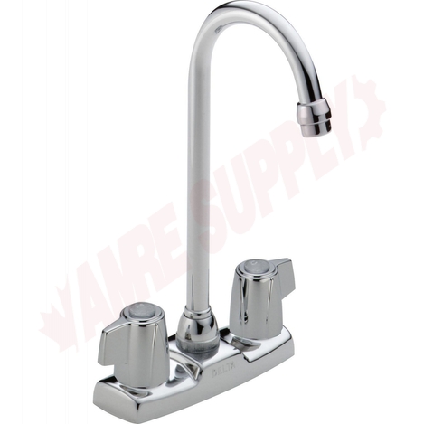 Photo 1 of 2171LF : Delta CLASSIC Two Handle Blade Bar/Prep Faucet, Chrome