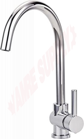 Photo 1 of 191LF-SS : Delta Tommy Solid Handle Kitchen Faucet, Stainless Steel