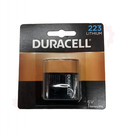 Photo 1 of DL223ABPK : Duracell Ultra Lithium 223 Battery, 6V