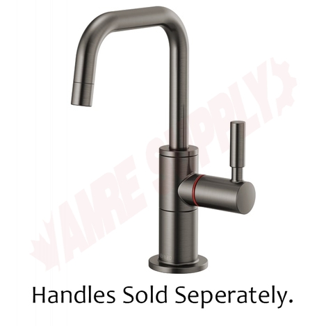 Photo 2 of 61365LF-H-SL : Brizo SOLNA Instant Hot Faucet with Square Spout, Luxe Steel