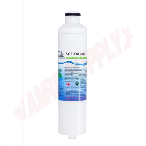 Photo 1 of SGF-DA20B : Swift Green Filter SGF-DA20B VOC Removal Refrigerator Water Filter - Equivalent to Samsung DA29-00020B, DA29-00020A
