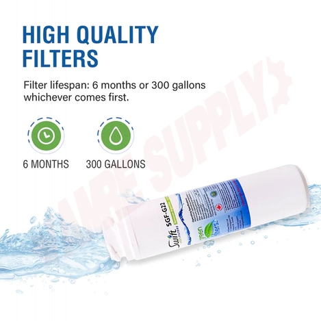 Photo 5 of SGF-GSWF : Swift Green Filter SGF-GSWF VOC Removal Refrigerator Water Filter - Equivalent to GE GSWF, Tier 1 RWF1061