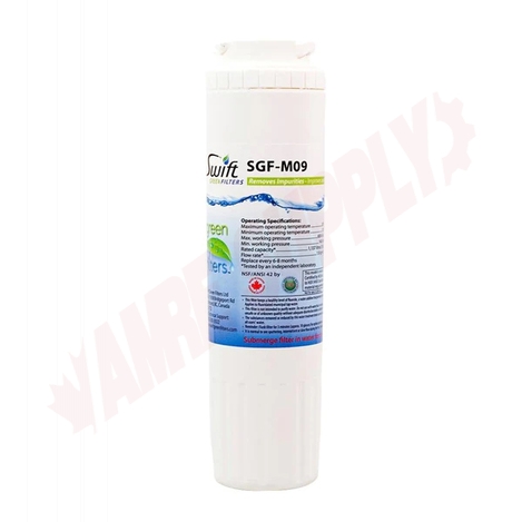Photo 1 of SGF-M9 : Swift Green Filter SGF-M9 VOC Removal Refrigerator Water Filter - Equivalent to EveryDrop EDR4RXD1, Maytag Ukf8001