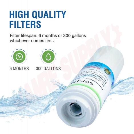 Photo 5 of SGF-M9 : Swift Green Filter SGF-M9 VOC Removal Refrigerator Water Filter - Equivalent to EveryDrop EDR4RXD1, Maytag Ukf8001
