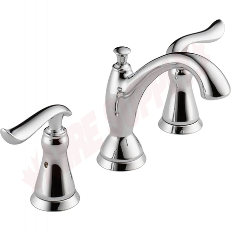 Photo 1 of 3594-MPU-DST : Delta LINDEN Two Handle Widespread Lavatory Faucet, Chrome