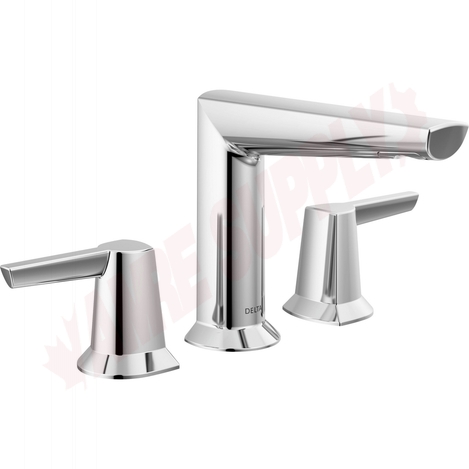 Photo 1 of 3571-PR-MPU-DST : Delta GALEON Two Handle Widespread Bathroom Faucet, Chrome