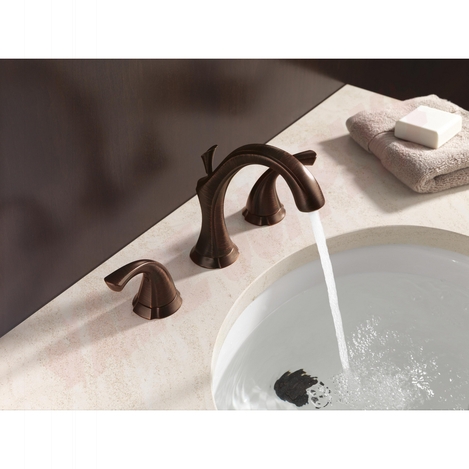 Photo 3 of 3592LF-RB : Delta ADDISON Two Handle Widespread Lavatory Faucet, Venetian Bronze