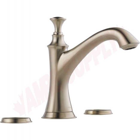 Photo 1 of 65305LF-BNLHP-ECO : Brizo BALIZA Two Handle Widespread Lavatory Eco Faucet - Less Handles, Brushed Nickel