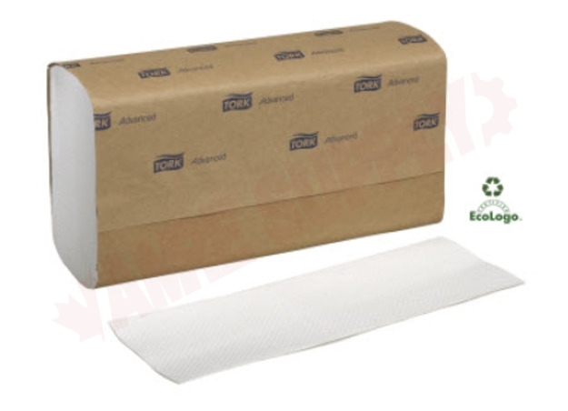 Photo 2 of 424824 : Tork Advanced Multi-Fold Hand Towel, White, 250 Sheets/Pack, 16 Packs/Case