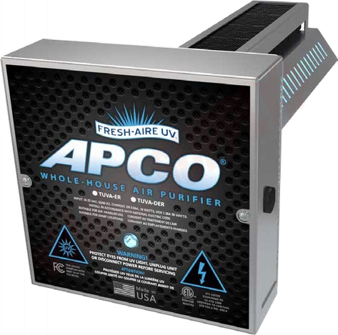 Photo 1 of TUV-APCO-ER2 : Fresh-aire In Duct Air Purifier, 18-32V