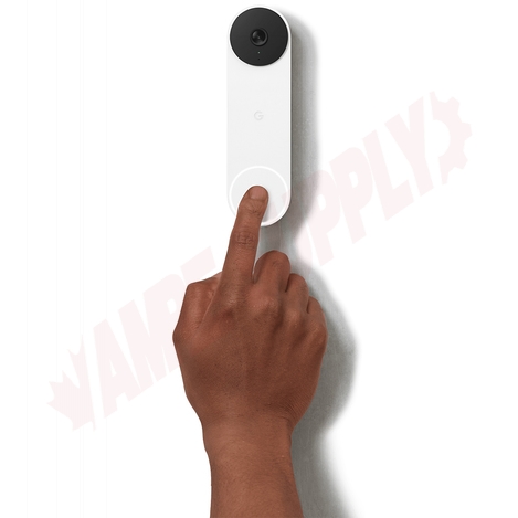 Photo 3 of NESGA01318CA : Google Nest Battery Powered Doorbell, White
