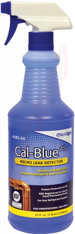 Photo 1 of 4182-24 : Nu-Calgon Cal-Blue Plus Gas Leak Detector Spray Bottle, 946ml