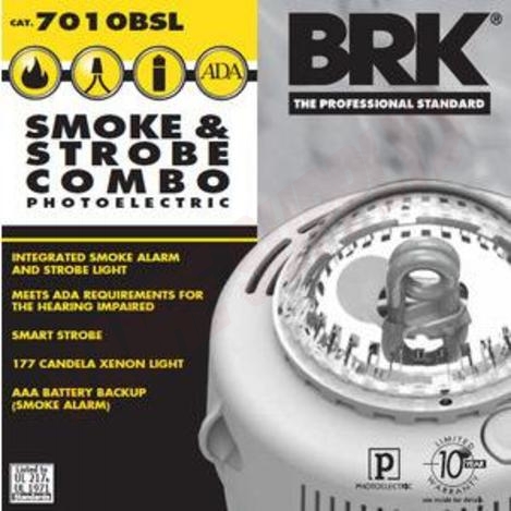 Photo 2 of 7010BSLA : BRK Smoke Alarm with Integrated Strobe