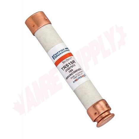 Photo 1 of TRS15R : Mersen Class RK5 Time Delay Fuse, 15 Amp, 600V