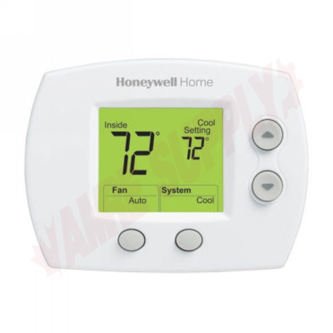 Photo 1 of TH5110D1022 : Honeywell FocusPRO 5000 Digital Non-Programmable Thermostat, Large 2.98 sq. in  Display, Heat/Cool