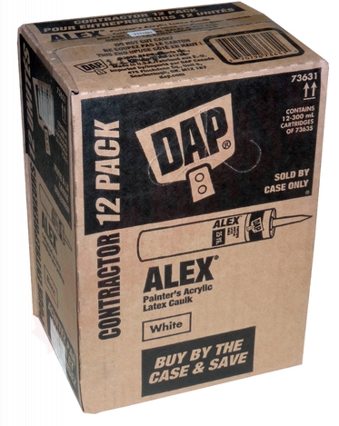 Photo 3 of 73631 : DAP Alex Painter's Acrylic Latex Caulk, 12/Pack