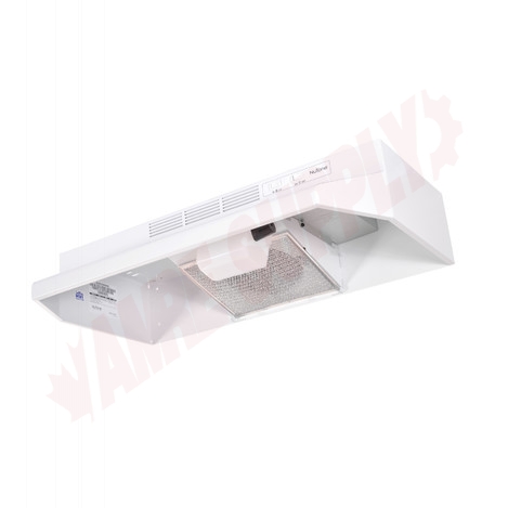 Photo 6 of NU230WW : NuTone® NU2 Series 30-inch Under-Cabinet Range Hood, 210 Max Blower CFM, White