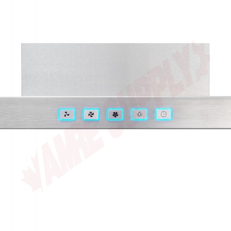 Photo 4 of BWT1304SS : Broan® 30-Inch Convertible Wall-Mount T-Style Chimney Range Hood, 450 Max CFM, Stainless Steel