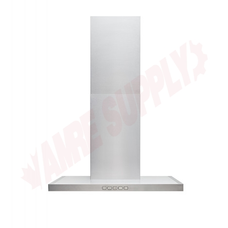 Photo 5 of BWT1304SS : Broan® 30-Inch Convertible Wall-Mount T-Style Chimney Range Hood, 450 Max CFM, Stainless Steel
