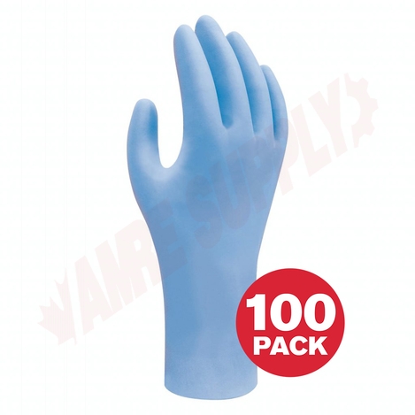 Photo 1 of 7500-XL : Showa 4mm Nitrile Gloves, X-Large, 100/Box