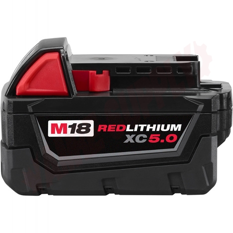 Photo 2 of 48-59-1852C : Milwaukee M18™ REDLITHIUM™ XC5.0/CP2.0 Battery Pack Starter Kit