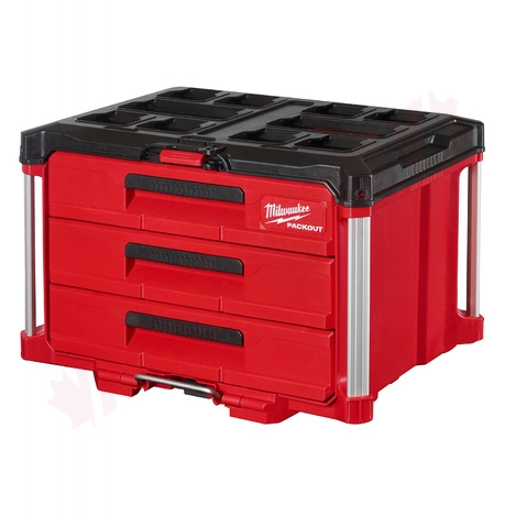 Photo 1 of 48-22-8443 : Milwaukee PACKOUT™ 3-Drawer Tool Box