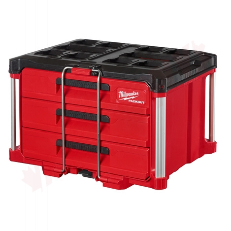Photo 3 of 48-22-8443 : Milwaukee PACKOUT™ 3-Drawer Tool Box
