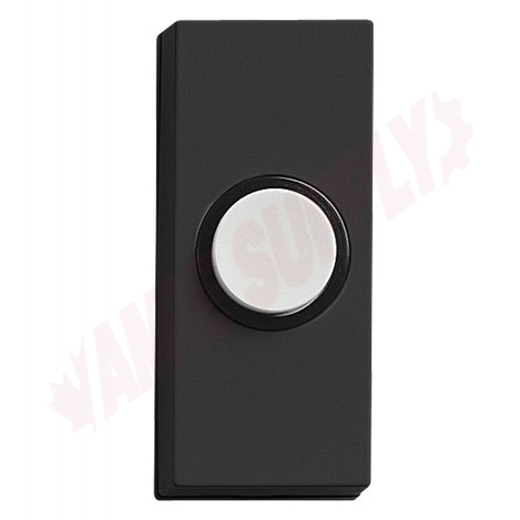 Photo 1 of RPW102A1001 : Honeywell RPW102A1001 Home Wired Recessed Push Button, Black