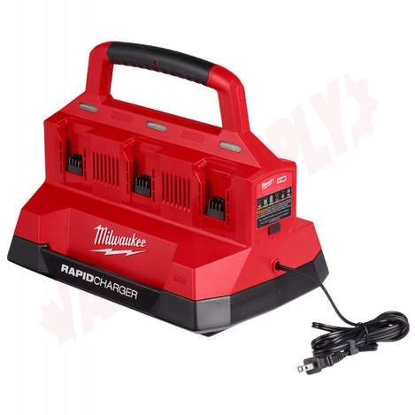 Photo 1 of 48-59-1809 : Milwaukee M18™ PACKOUT™ Six Bay Rapid Charger