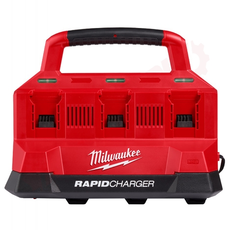 Photo 3 of 48-59-1809 : Milwaukee M18™ PACKOUT™ Six Bay Rapid Charger