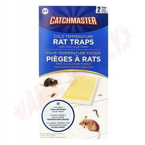 Photo 1 of CM-402WRG : Catchmaster Cold Weather Rat, Mouse & Snake Glue Traps, 2/Pack