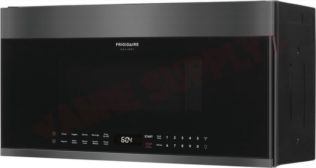 Photo 2 of FGBM19WNVD : Frigidaire Gallery 1.9 cu. ft. Over-The-Range Microwave, Black Stainless
