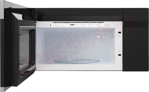 Photo 5 of FGBM19WNVD : Frigidaire Gallery 1.9 cu. ft. Over-The-Range Microwave, Black Stainless