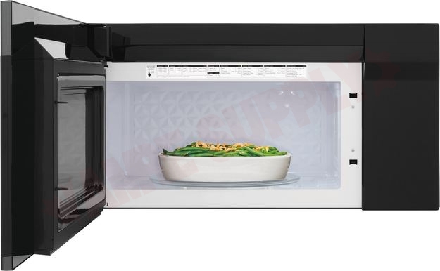 Photo 6 of FGBM19WNVD : Frigidaire Gallery 1.9 cu. ft. Over-The-Range Microwave, Black Stainless