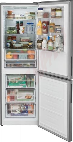 Photo 3 of FRBG1224AV : Frigidaire 11.5 Cu. Ft. Bottom Freezer Refrigerator, Stainless Steel