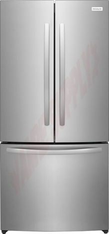 Photo 1 of FRFG1723AV : Frigidaire 17.6 Cu. Ft. Counter-Depth French Door Refrigerator, Stainless Steel