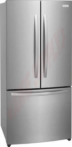 Photo 2 of FRFG1723AV : Frigidaire 17.6 Cu. Ft. Counter-Depth French Door Refrigerator, Stainless Steel