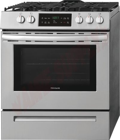 Photo 1 of FFGH3054US : Frigidaire 30'' Freestanding Gas Range, Stainless Steel