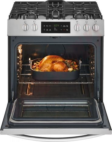 Photo 4 of FFGH3054US : Frigidaire 30'' Freestanding Gas Range, Stainless Steel