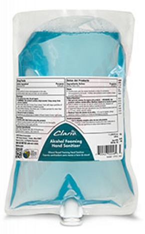 Photo 2 of 7952907 : Betco Alcohol Foaming Hand Sanitizer, 62% Alcohol, 6 x 1000mL Clario Bags