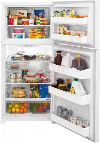 Photo 4 of FFTR1835VW : Frigidaire 18.3 cu. ft. Top-Freezer Refrigerator, White