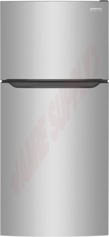 Photo 1 of FFTR1835VS : Frigidaire 18.3 cu.ft. Refrigerator, Top Freezer, Stainless Steel